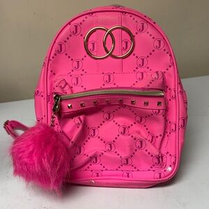 Justice Pink Bag with Gold Zipper
